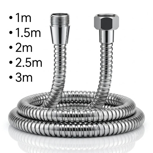Stainless steel shower - shower, hose