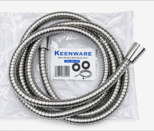 Keenware shower hose 20mm - 2.0m,
