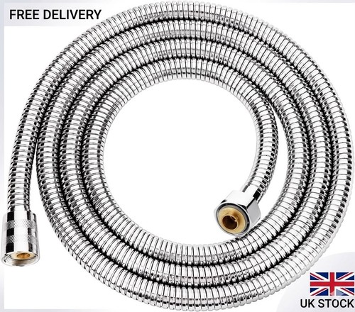 Chrome shower hose - 1.5m,