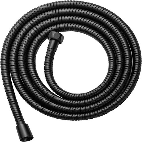 Black shower hose 2m - hose, 1.5m