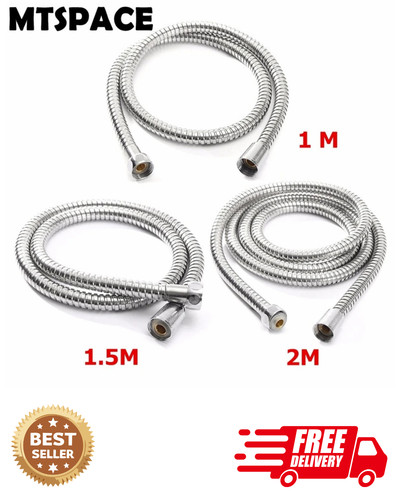 Stainless steel shower - stainless, hose