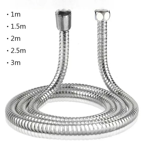 Stainless steel shower hose - steel,