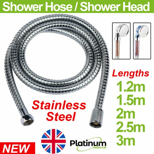 Stainless steel shower hose - stainless,