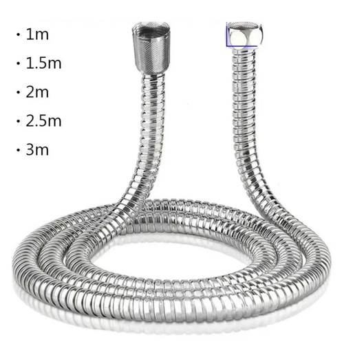 Stainless steel shower hose - stainless,