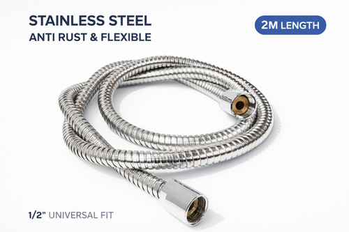Stainless steel shower - shower, hose
