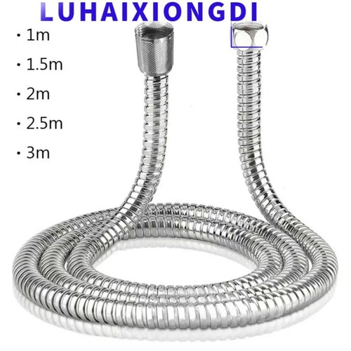 Stainless steel shower hose - stainless,