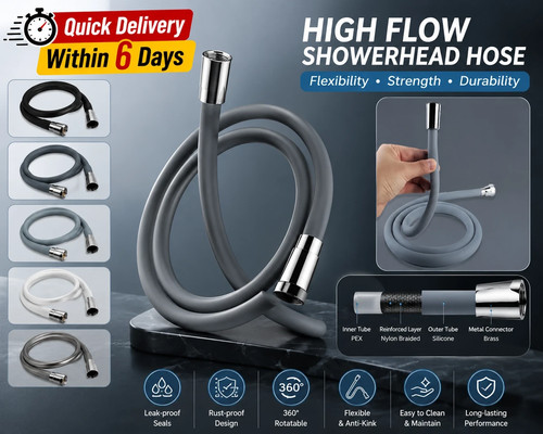 3m silicone shower - 1.5m,