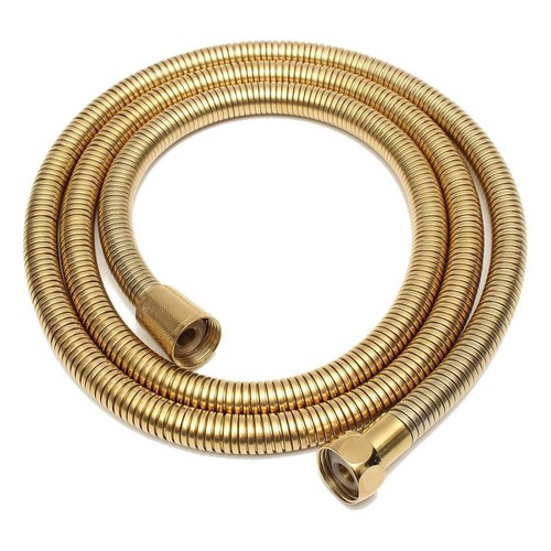 New meter gold shower head - new,