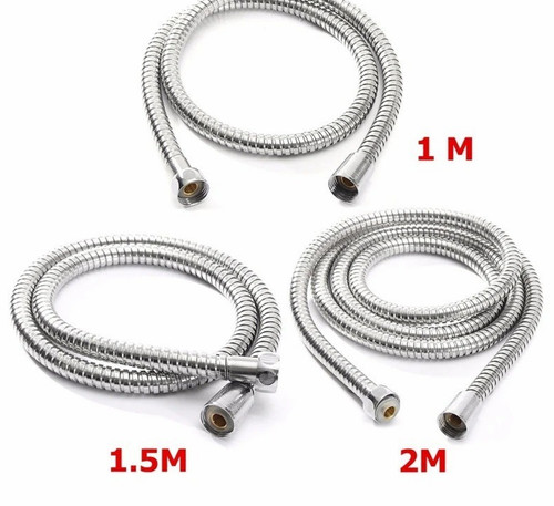 Stainless steel shower hose - stainless,