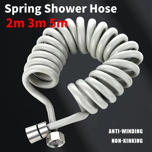 Spring shower hose - 5m,