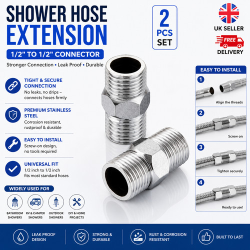 2pcs universal shower - universal, hose